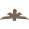 Ekena Millwork Davenport Smooth Timber Gable Bracket, Douglas Fir, 48"W x 24"H x 1 1/2"D x 5 1/2"F, 12/12 Pitch GBW048X24X0206DAV00SDF - alternate 3